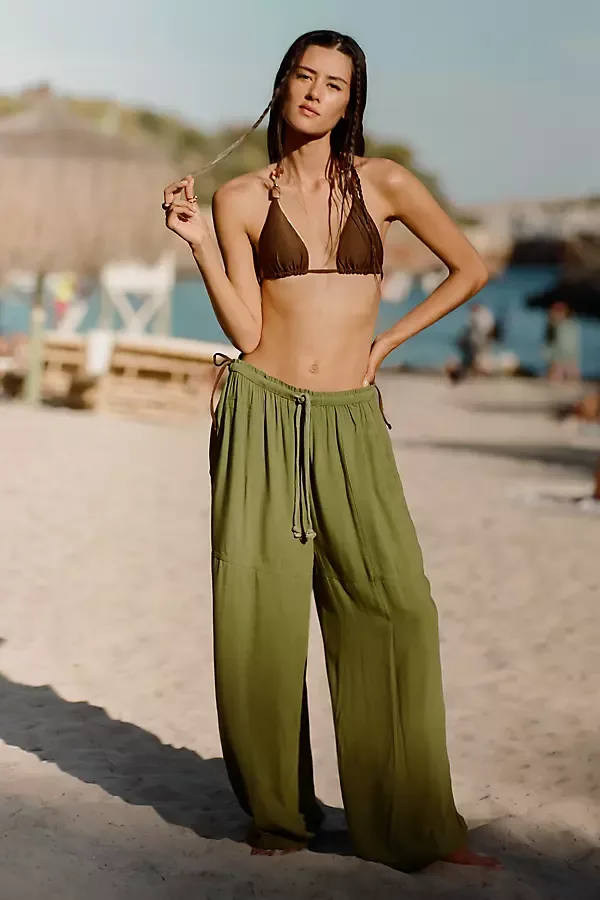 Balmy Sliding Triangle Bikini Top by Maaji