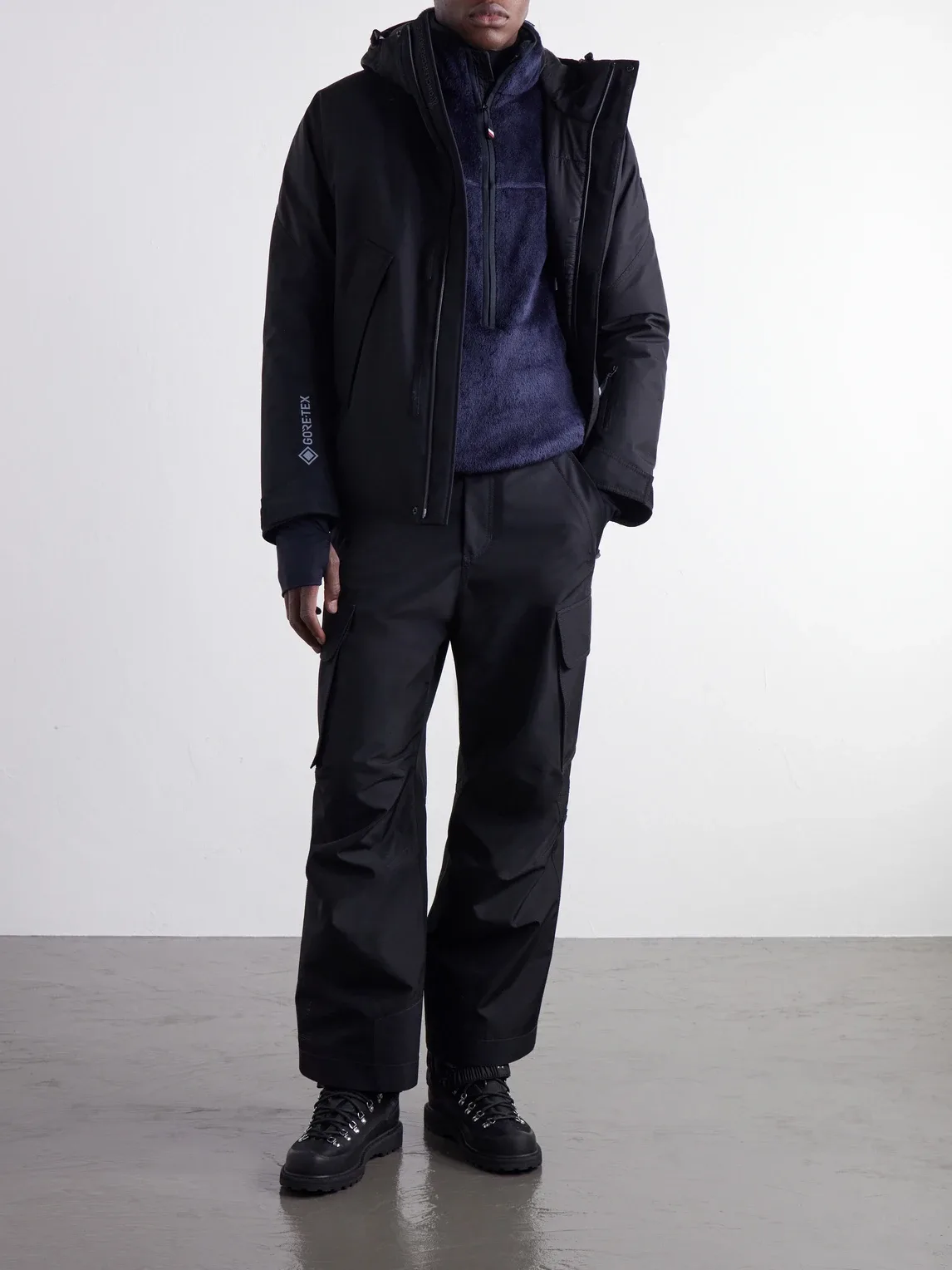 Moncler Grenoble Straight-Leg Padded Canvas Gore-Tex Ski Trousers