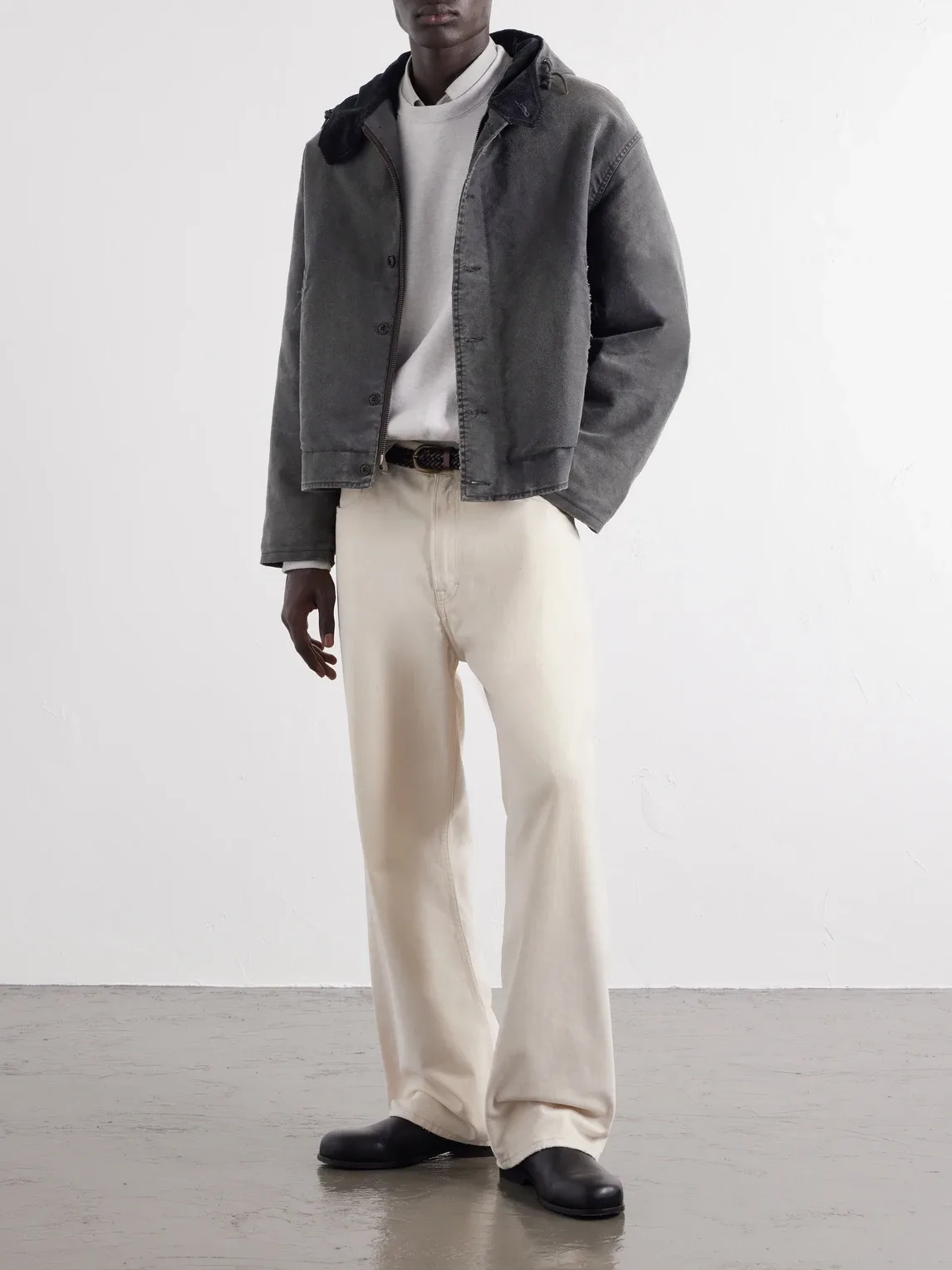 Hooded Cotton-Canvas Jacket by Apresse