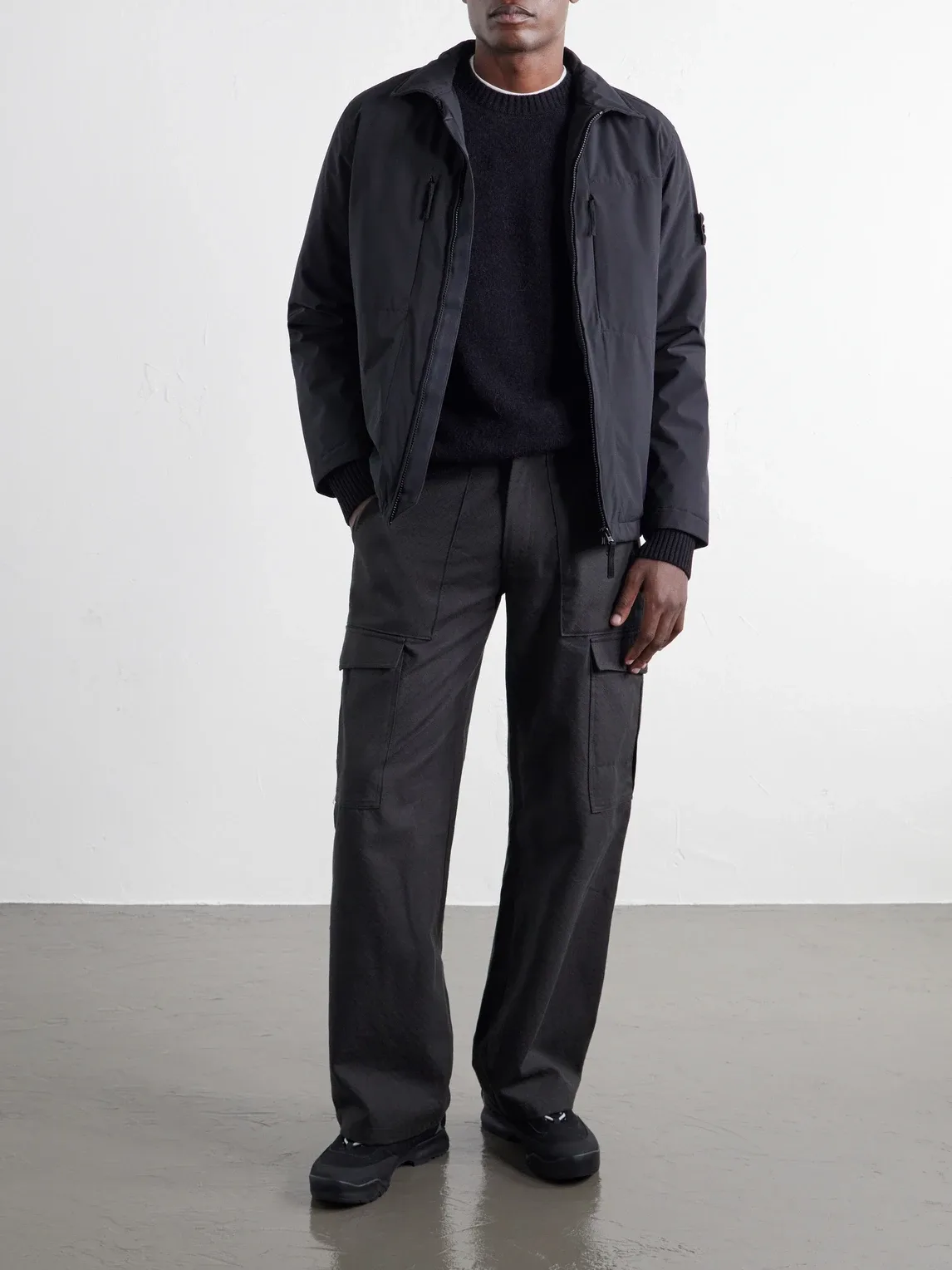 Recycled Shell-R_e.dye Padded Jacket