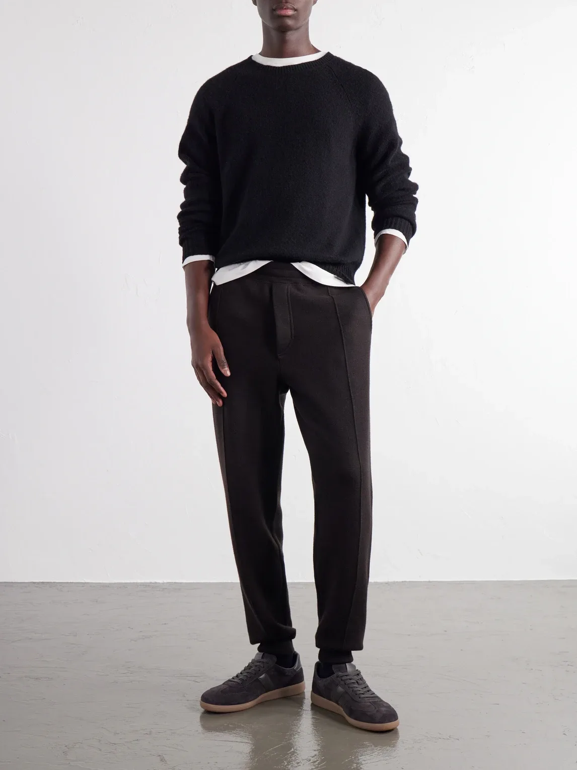 Tapered Wool-Jersey Sweatpants by Tom Ford
