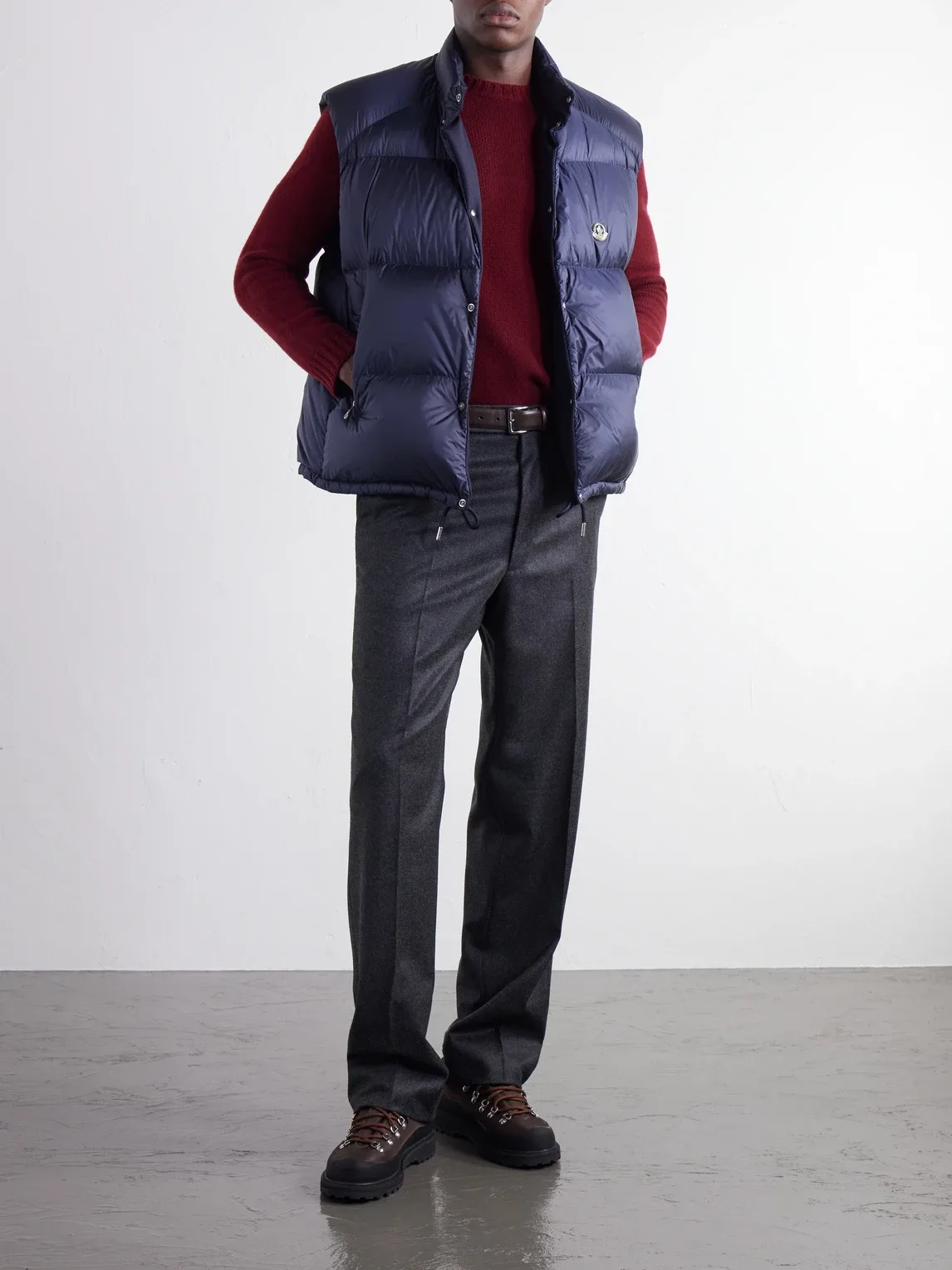 Tibb Reversible Virgin Wool Down Gilet