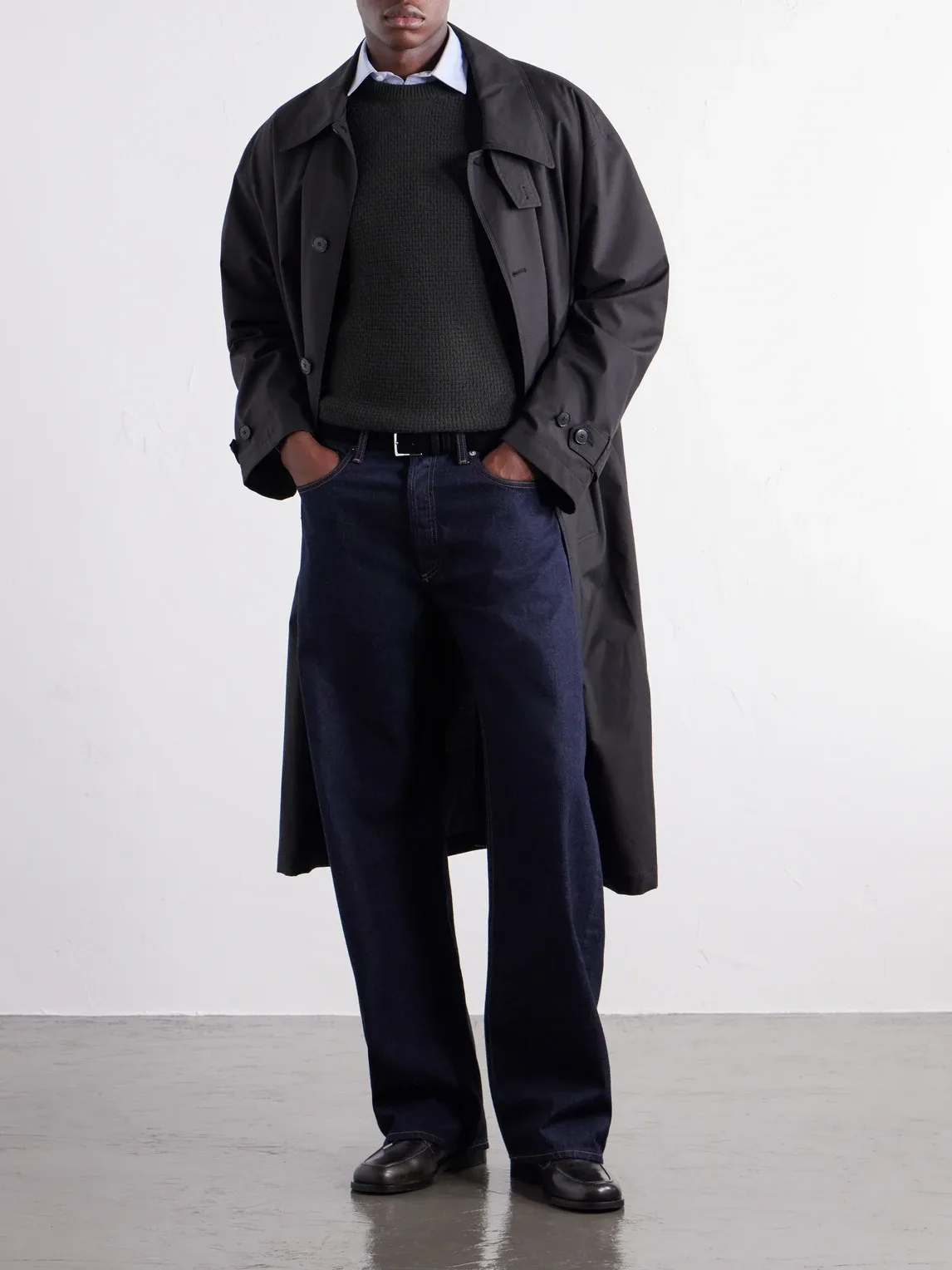 Caoladir Merino Wool and Cashmere-Blend Waffle Sweater