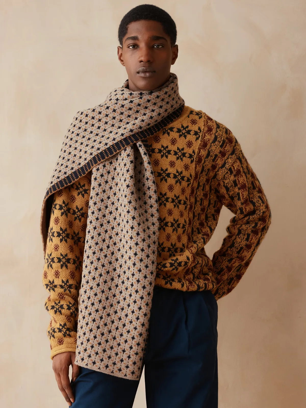 Banana Republic x Zankov Lucien Jacquard Sweater