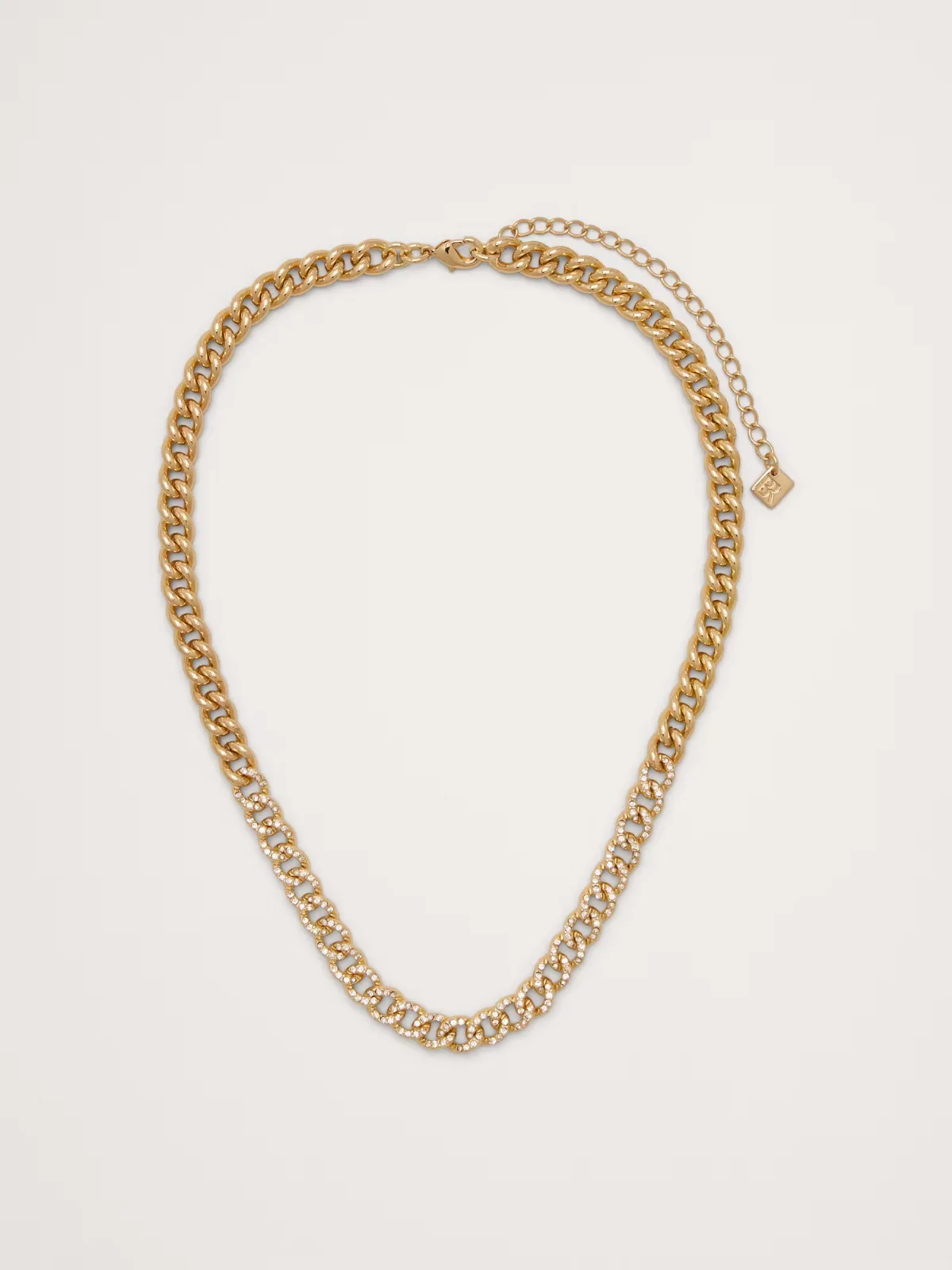Pave Chain Necklace by Banana Republic
