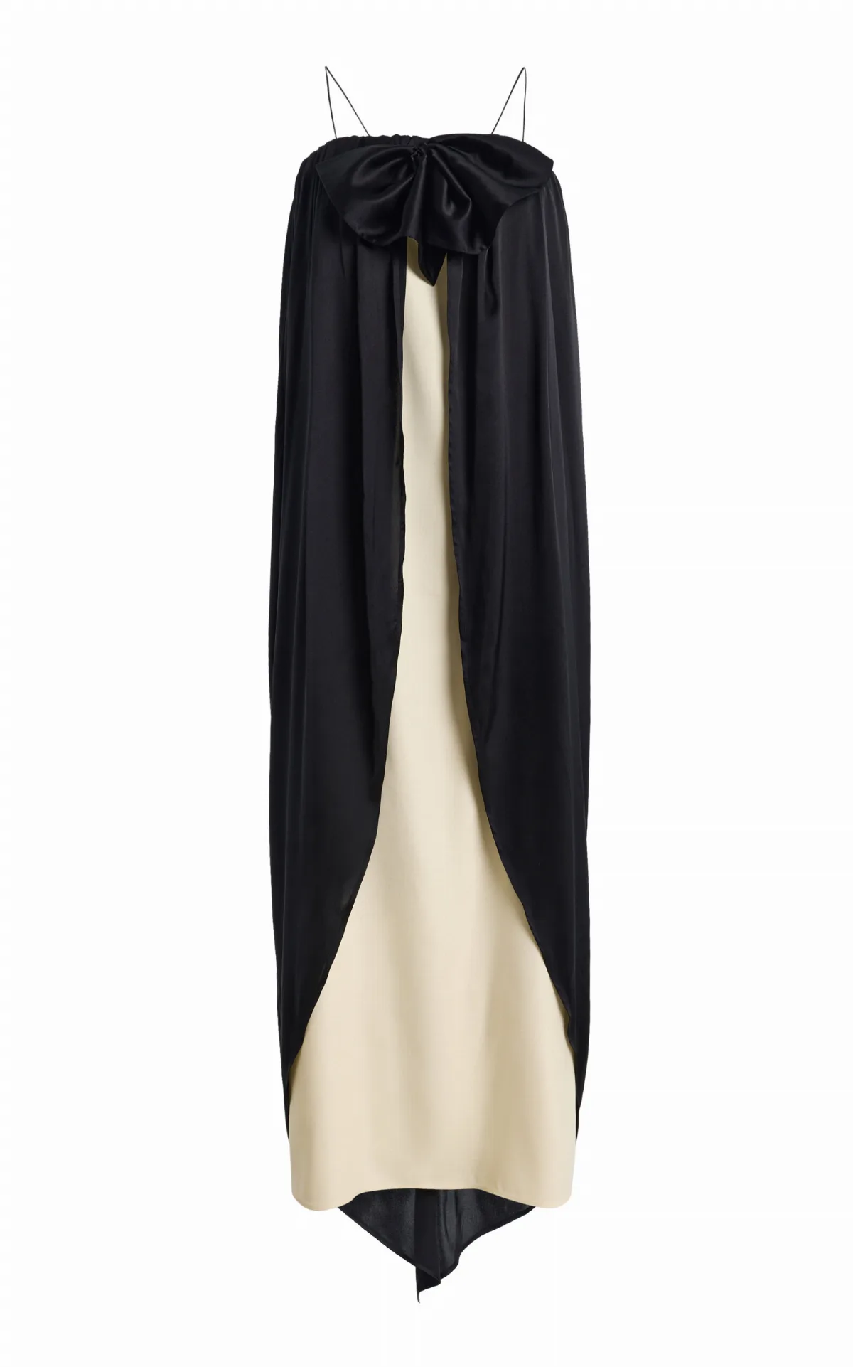 Lada Silk Midi Dress by Bevza