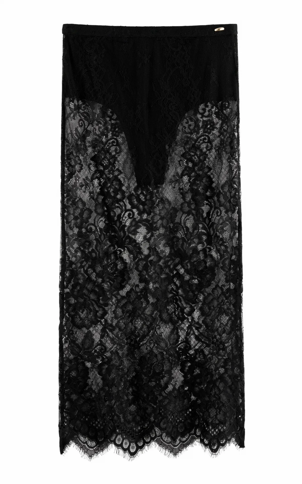 Lace Midi Skirt by Arakii