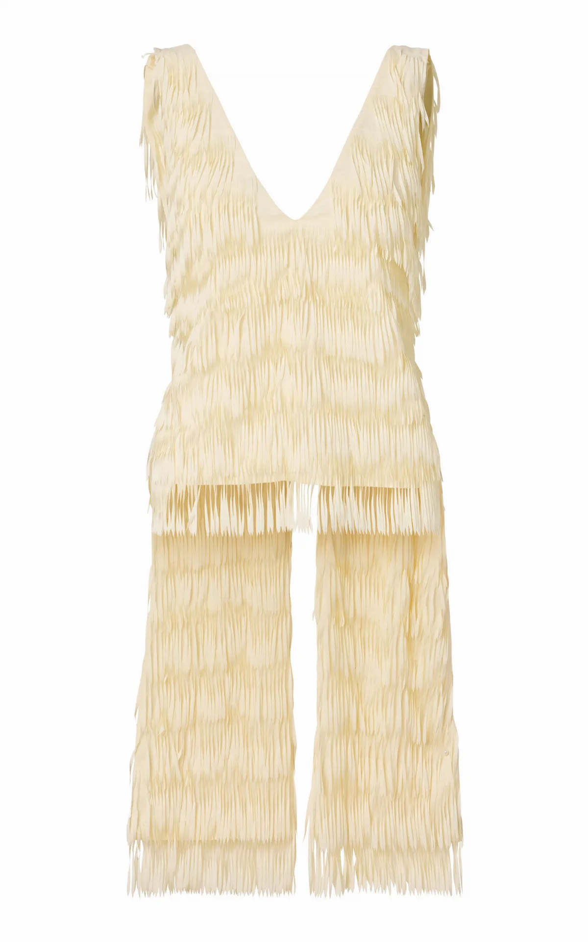 Ischia Fringed Top by Roame
