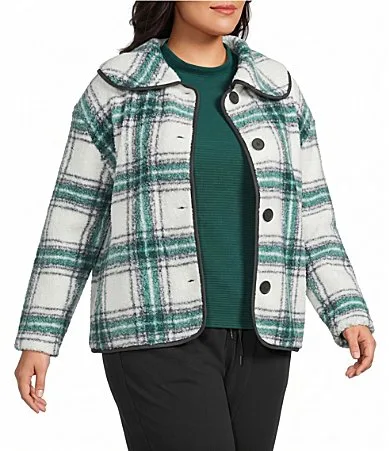 Long Sleeve Button Front Jacket by Westbound