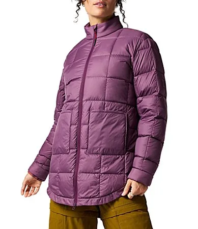 Repleto Down Quilted Stand Collar Zip Front Jacket by Cotopaxi