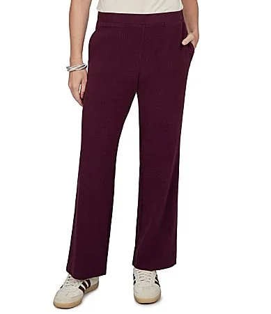 Luxe Rib Knit Pull-On Pants