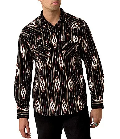 Retro Holbert Printed Corduroy Shirt