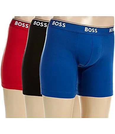Assorted Power Shape Boxer Briefs 3-Pack by Hugo Boss