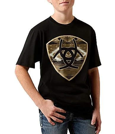 Short Sleeve Cojiba Serape Shield T-Shirt by Ariat