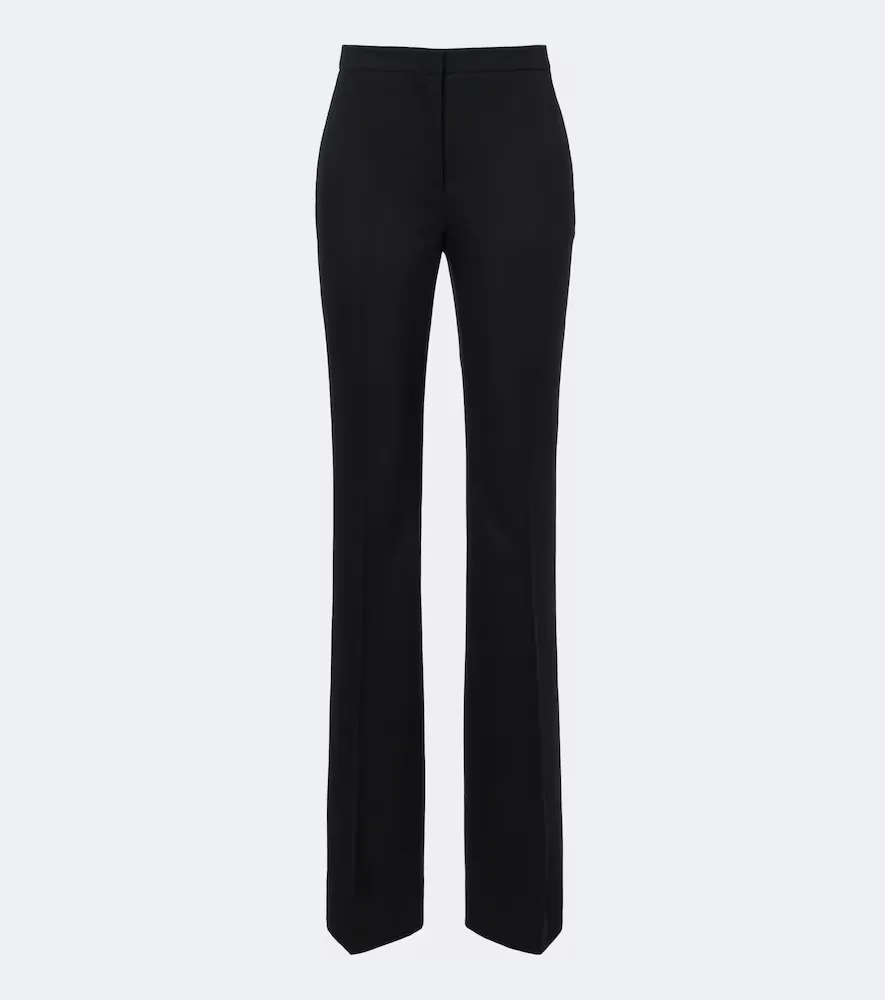 Wool Straight Pants