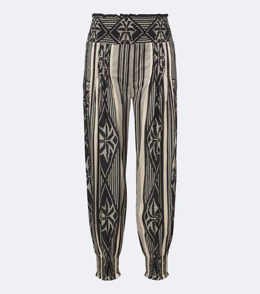 Printed Cotton Balloon Pants by Johanna Ortiz