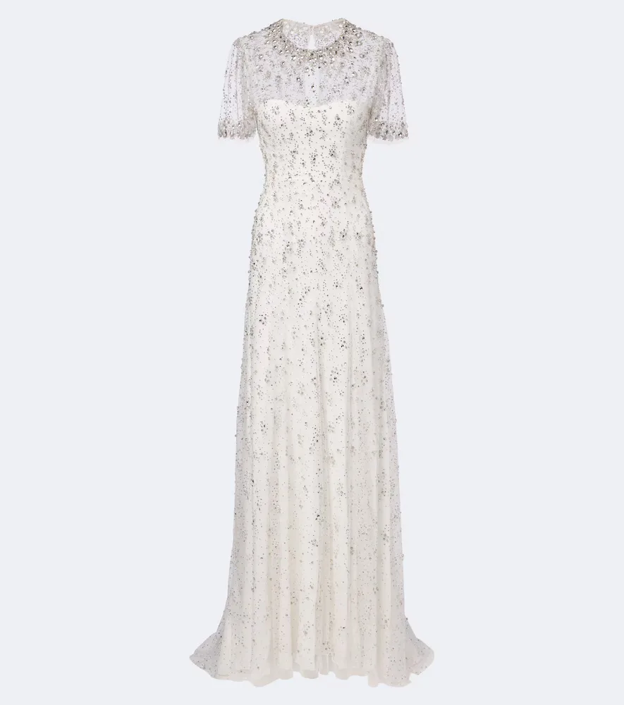 Bridal Capture Embellished Tulle Gown by Jenny Packham