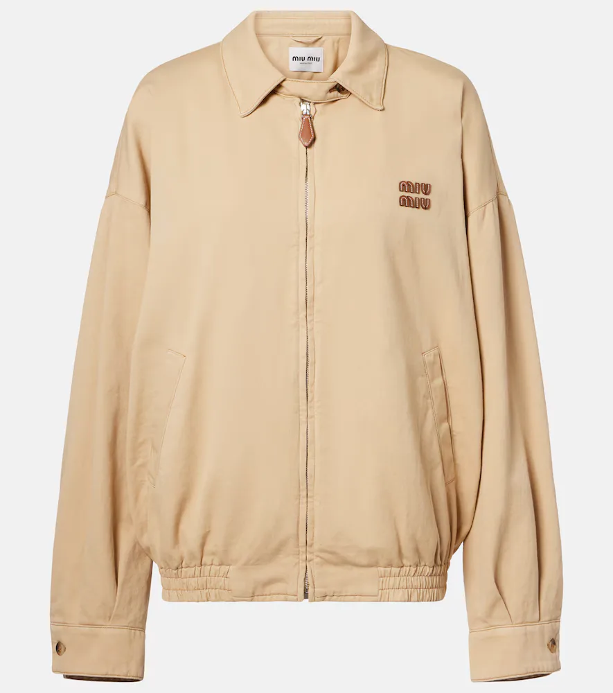 Logo Denim Blouson