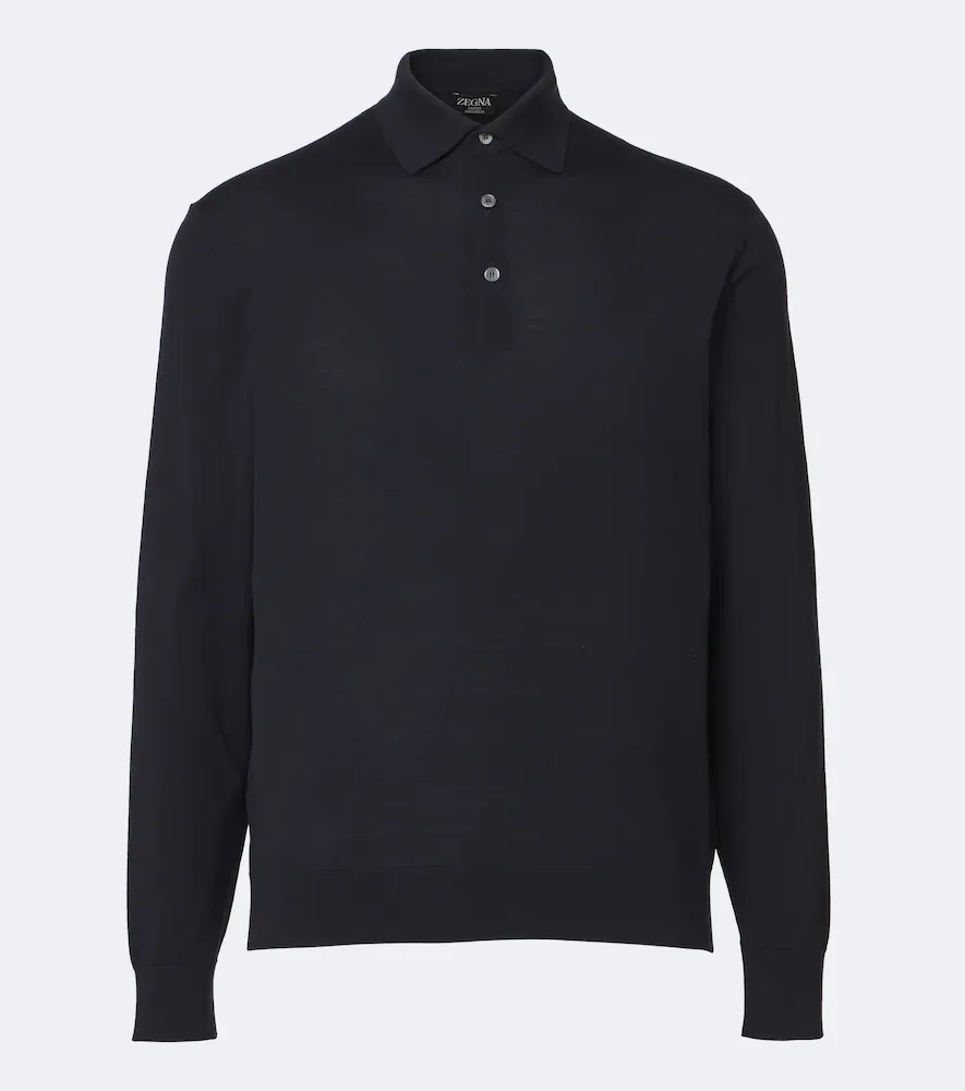 Trofeo Wool Polo Sweater