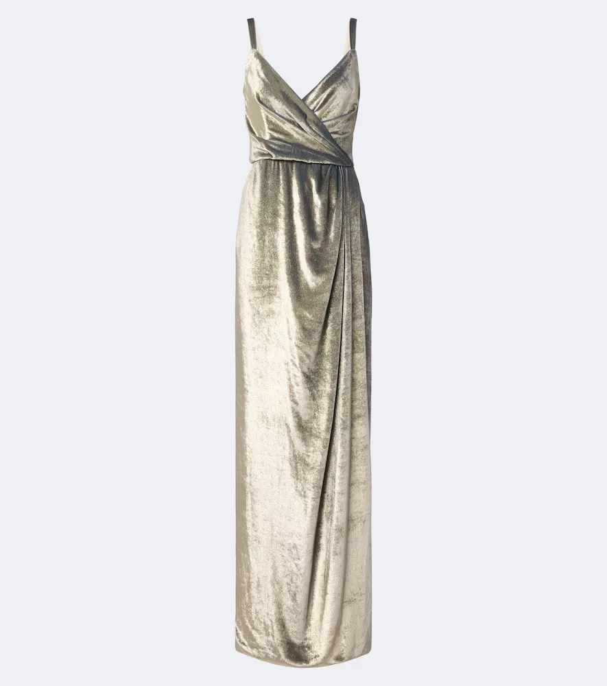 Velvet Maxi Dress by Dolce&Gabbana