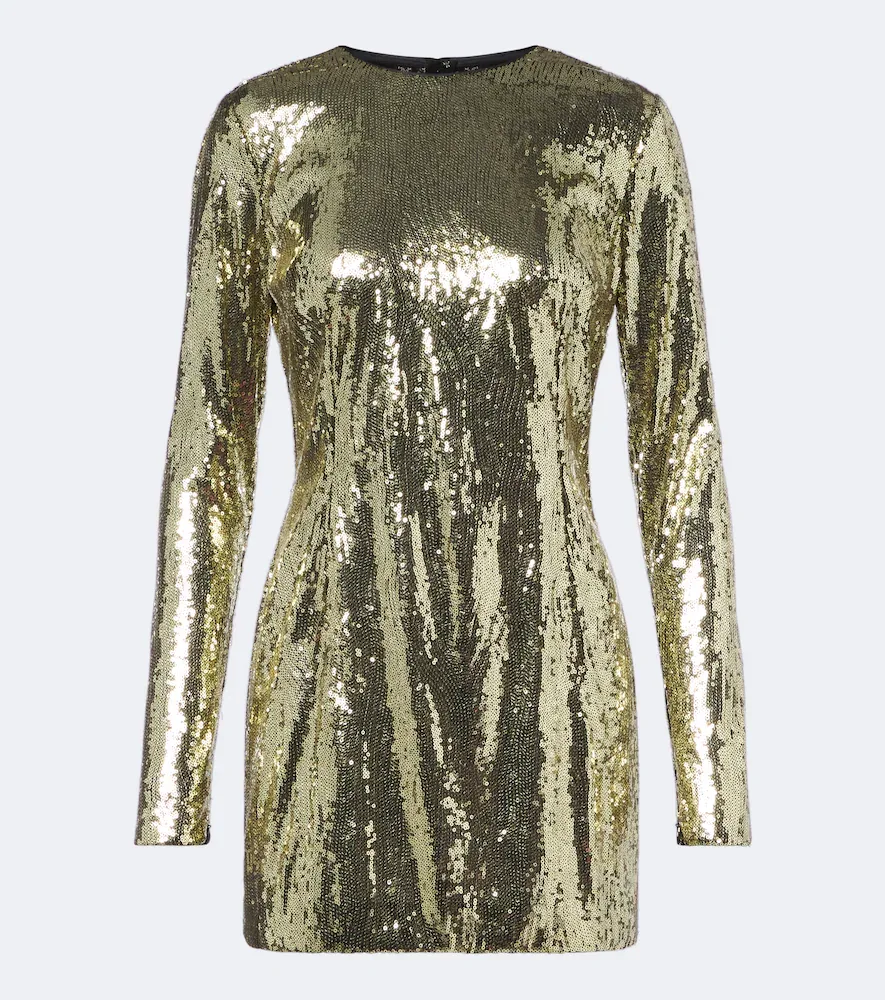 Sequined Minidress by Dolce&Gabbana