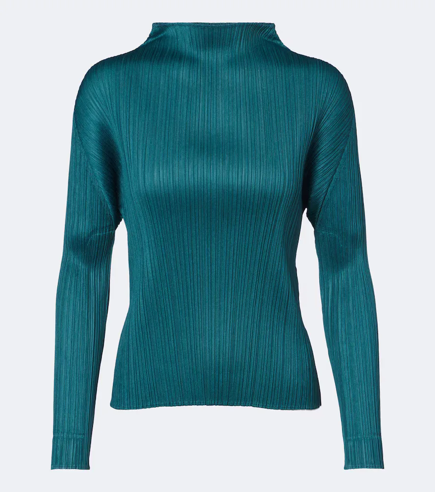 Monthly Colors: October Pleated Top by Pleats Please Issey Miyake