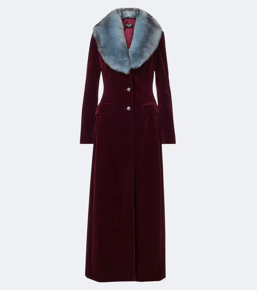 Cotton Velvet Coat