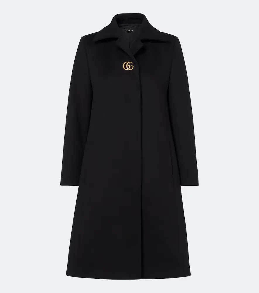 GG Wool Coat by Gucci