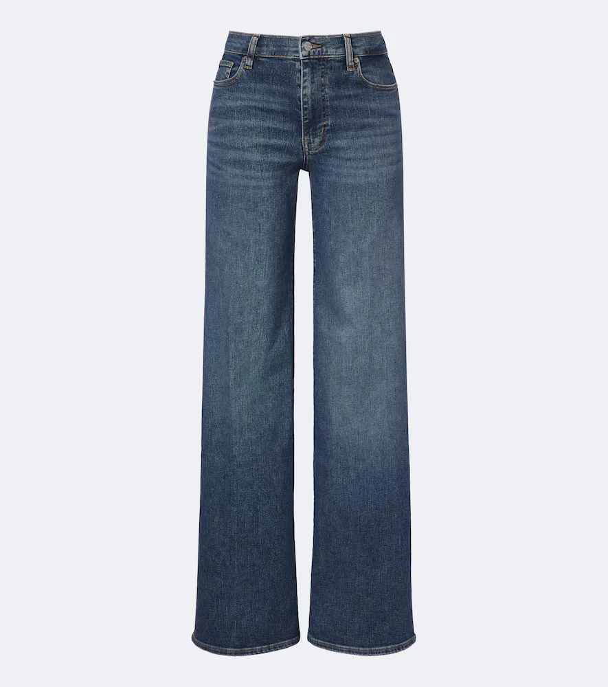 Palace Faded Wide-Leg Jeans by FRAME