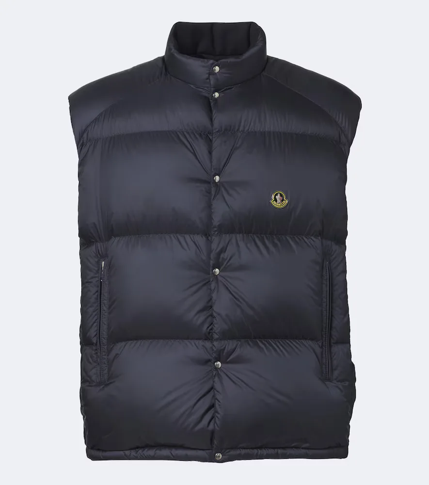 Tibb Reversible Down Vest by Moncler