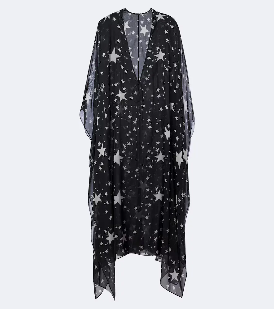 Printed Silk Chiffon Kaftan by Dolce&Gabbana