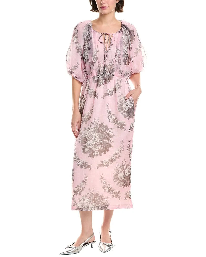 Floral Midi Dress by Rebecca Taylor