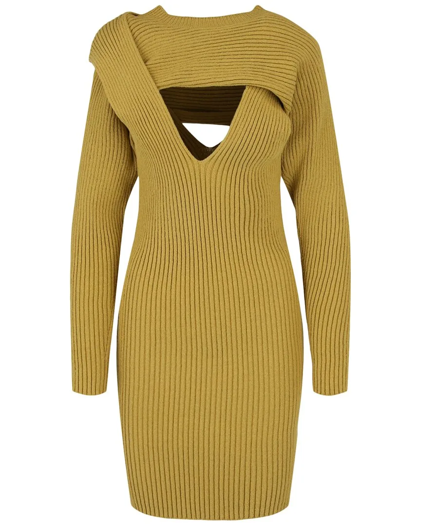 Ribbed Knit Dress by Bottega Veneta