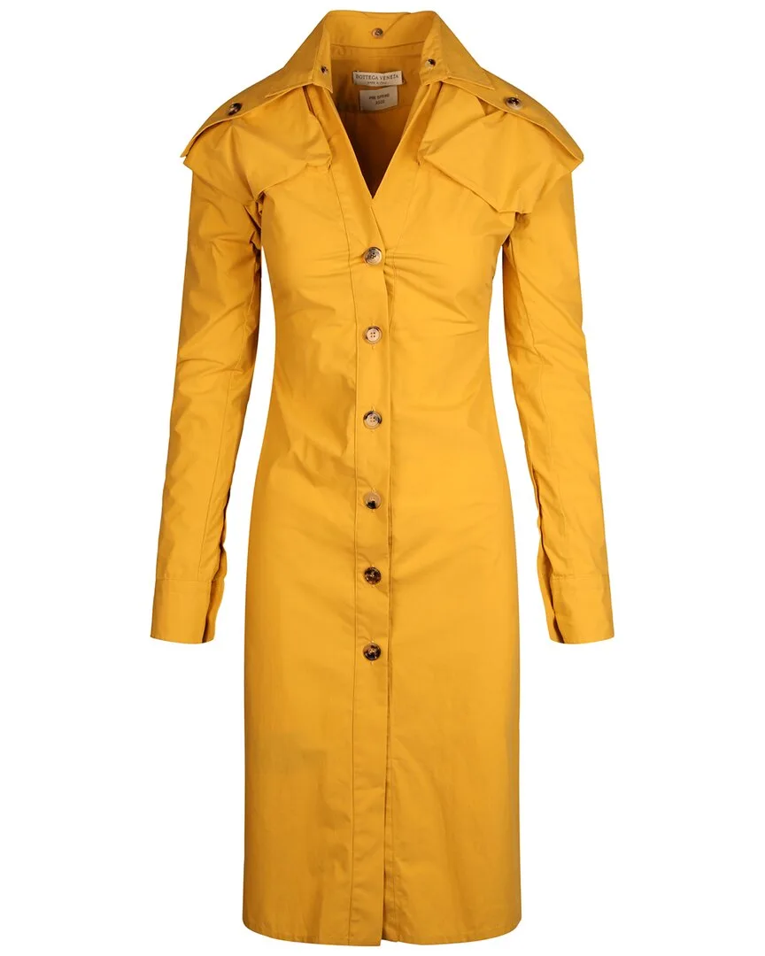 Button-Up Shirtdress by Bottega Veneta
