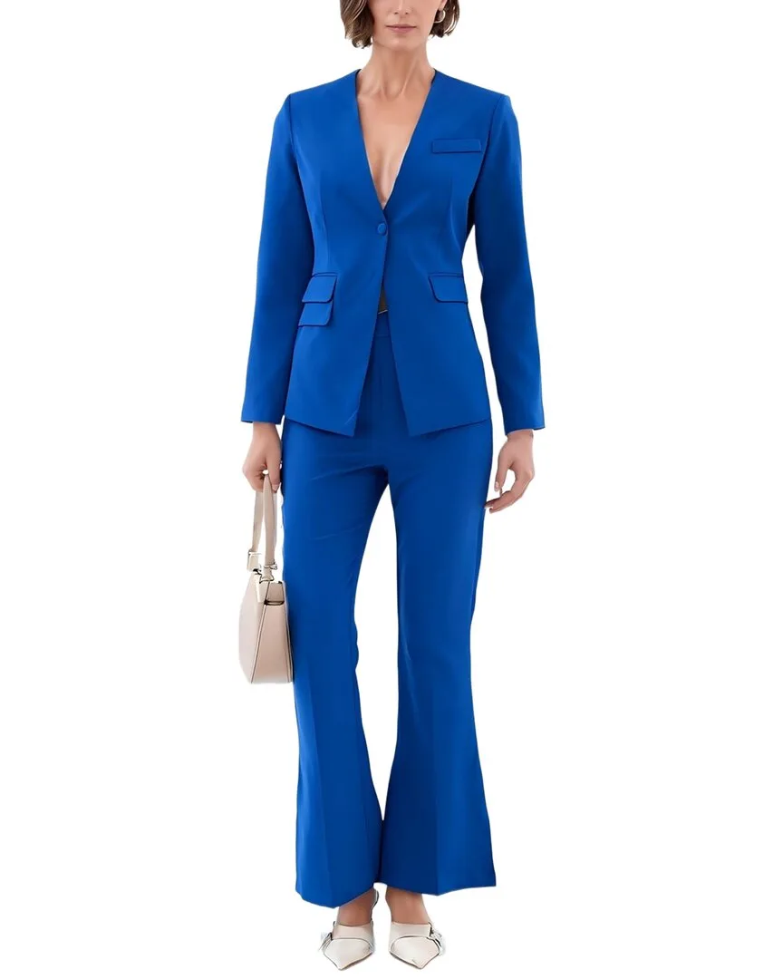 Tailored Buttoned Blazer by Extro&vert