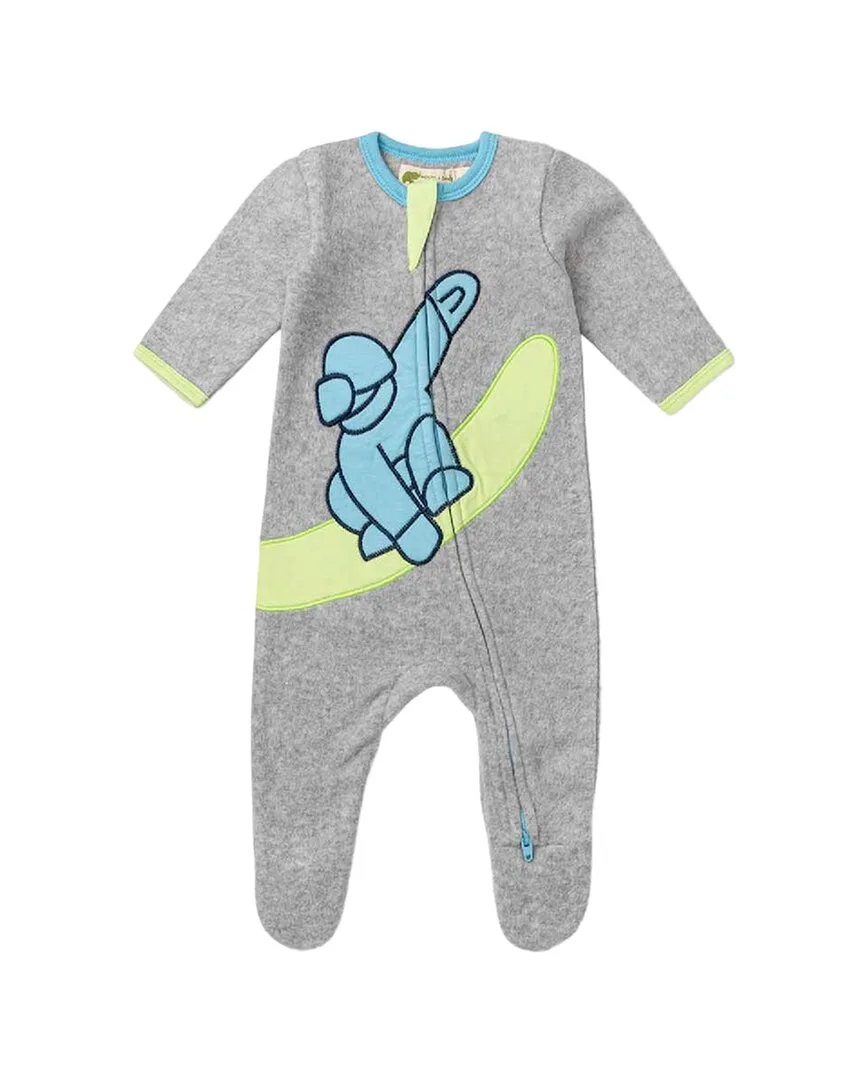 Monica + Andy Fleece Zipper One-Piece by Monica  Andy