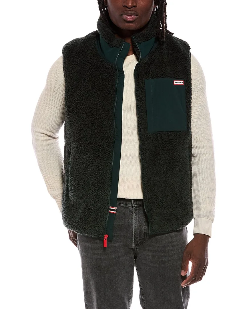 Noah Reversible Sherpa Vest by Hunter