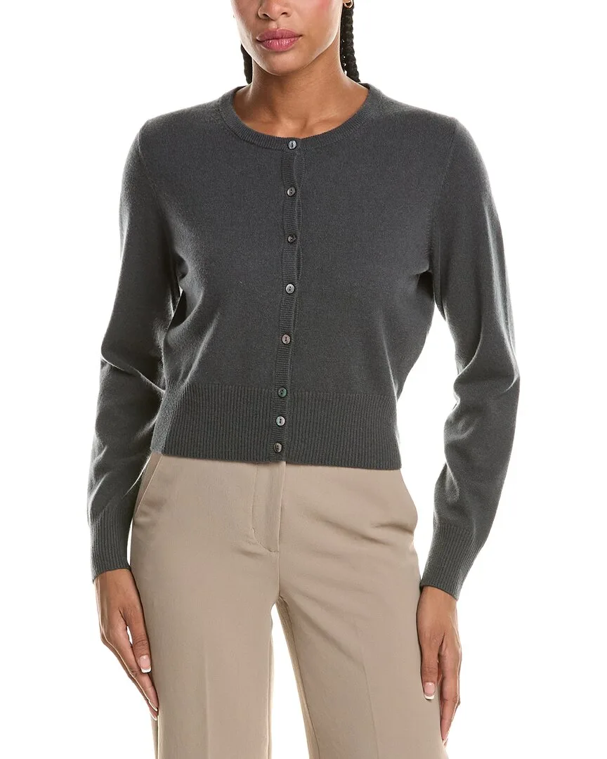 Ivy Cropped 100% Cashmere Cardigan by Npeal