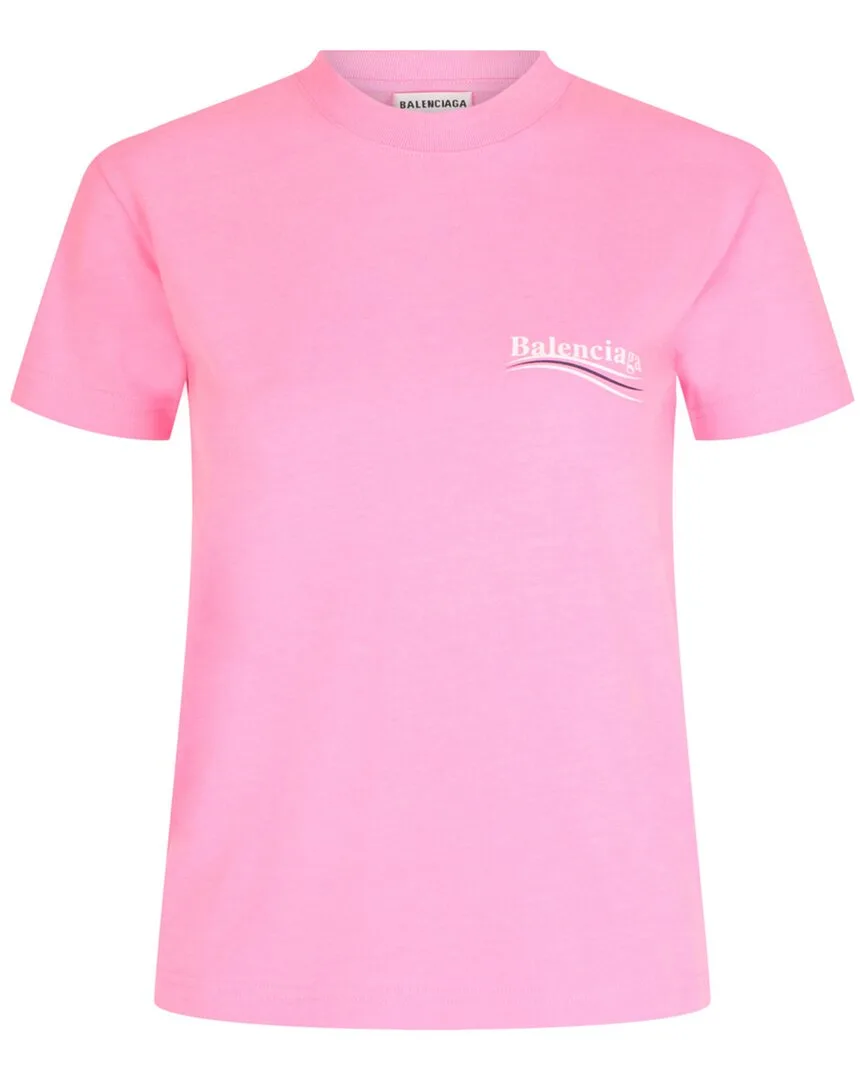 Political Campaign Logo T-Shirt by Balenciaga
