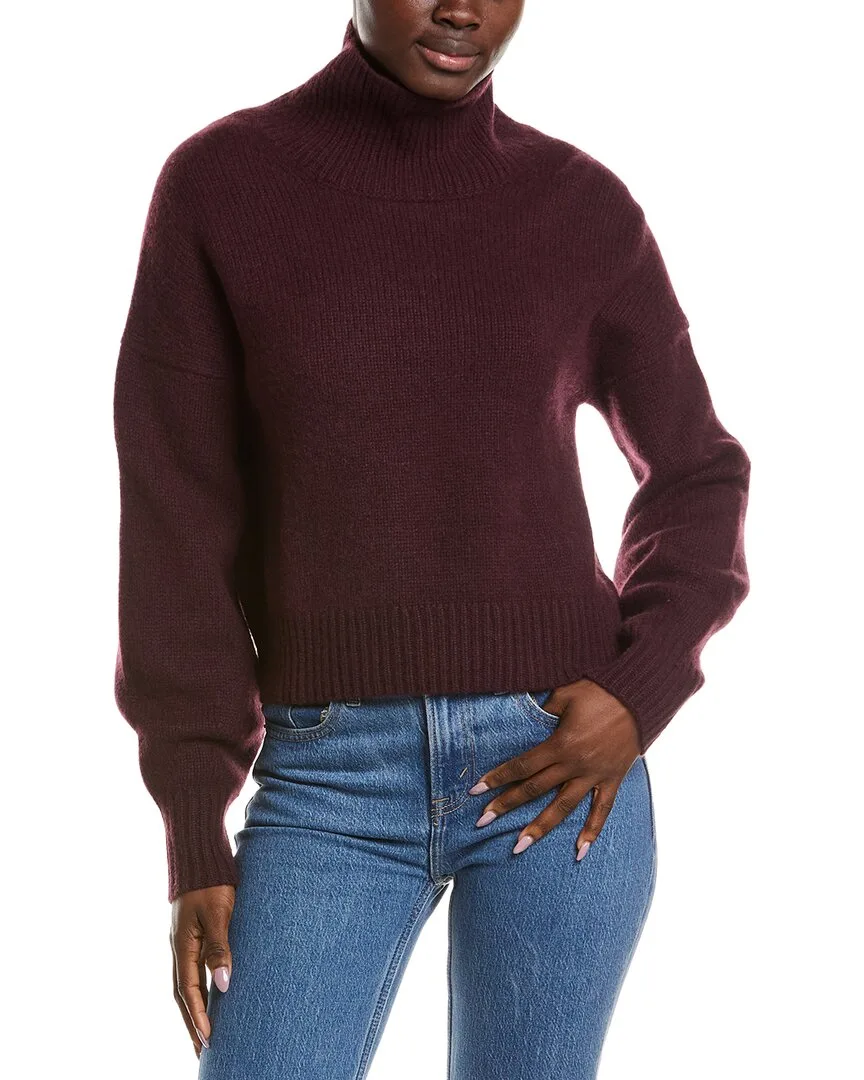 Heirloom Oversized Turtleneck 100% Cashmere Sweater