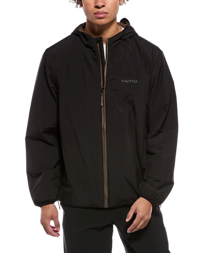 Hooded Transitional Jacket by Nautica