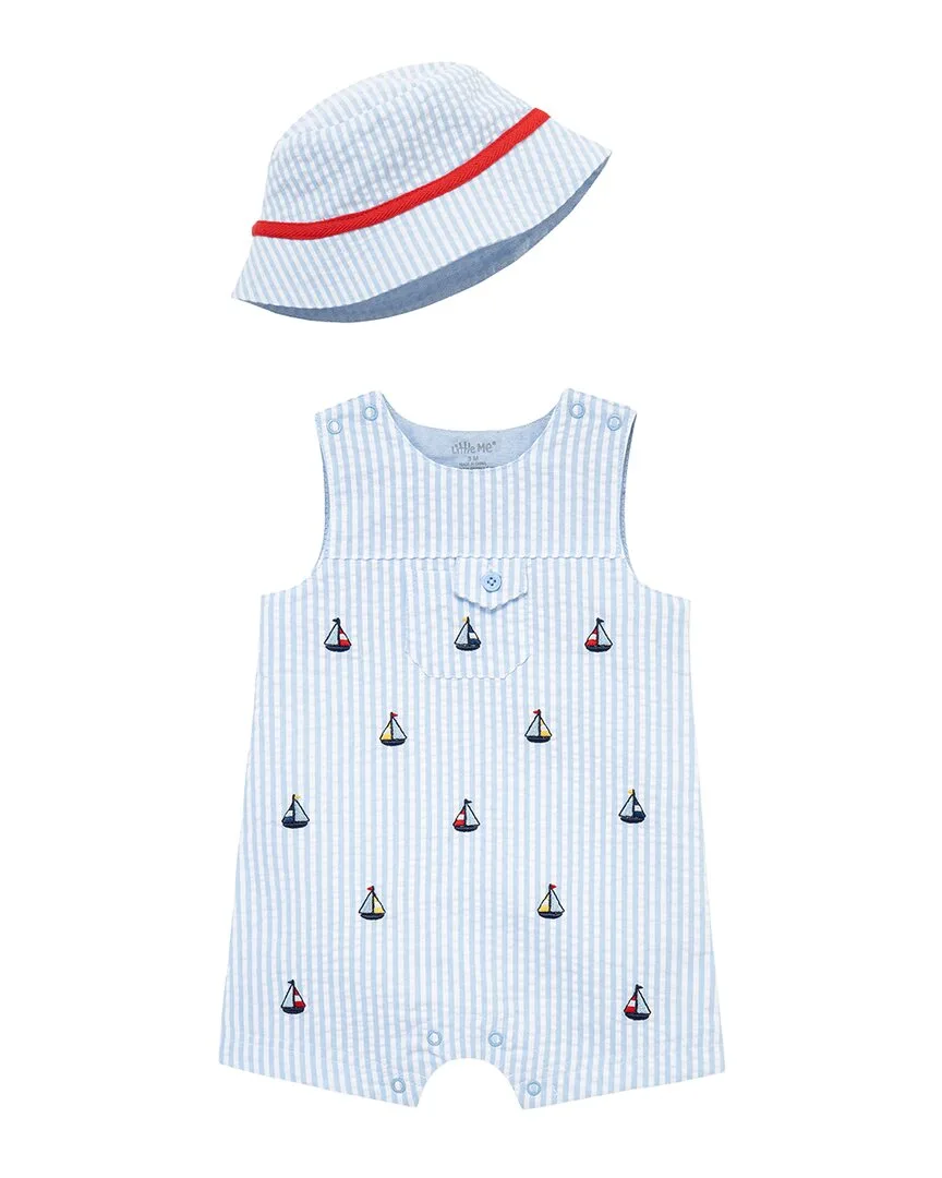 Sailboat Sunsuit & Hat by Little Me