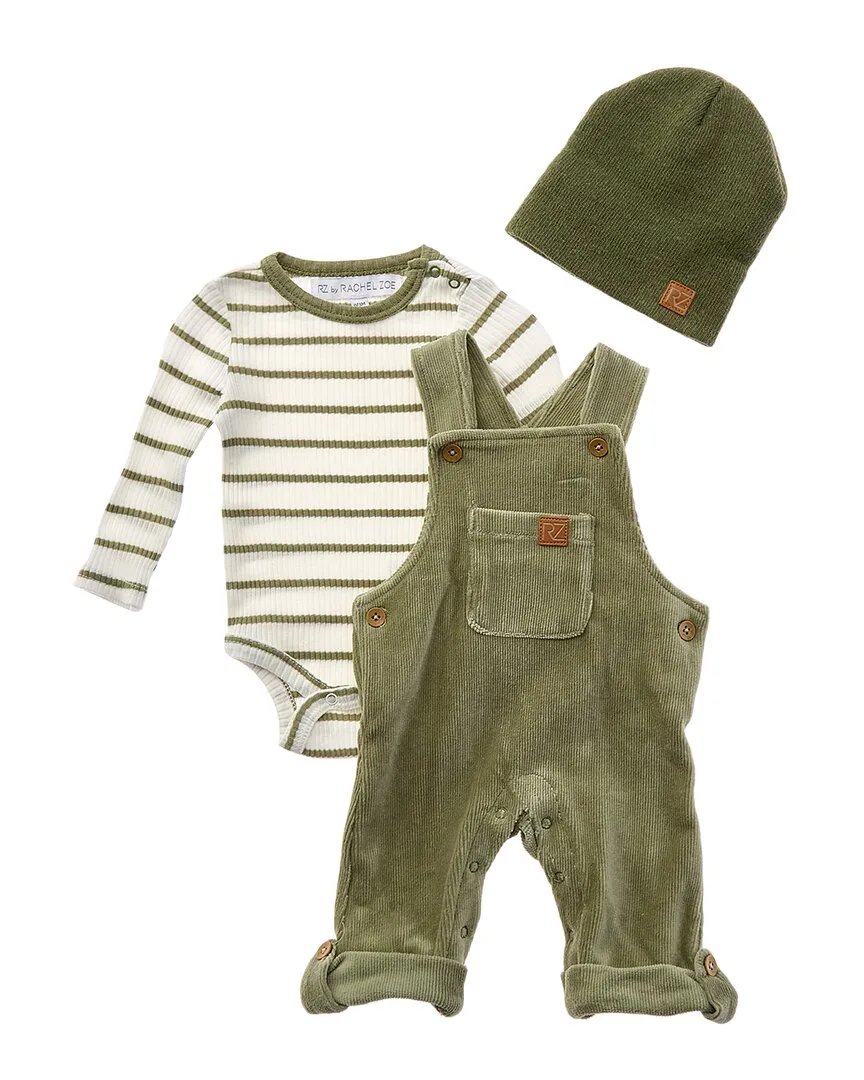 3Pc Corduroy Overall Set by Rachel Zoe