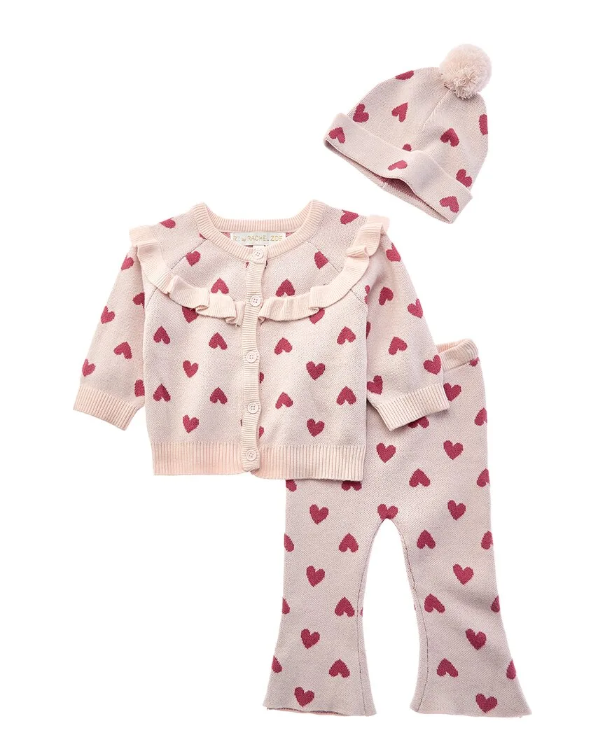 3Pc Jacquard Sweater Set by Rachel Zoe