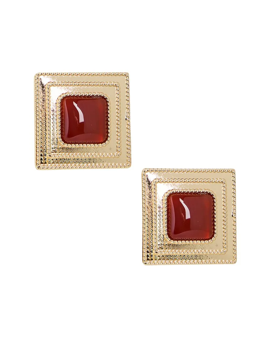 Stone Dangle Earrings by Retrofête