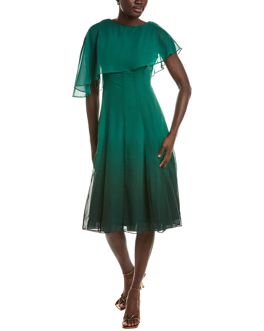 Capelet Midi Dress