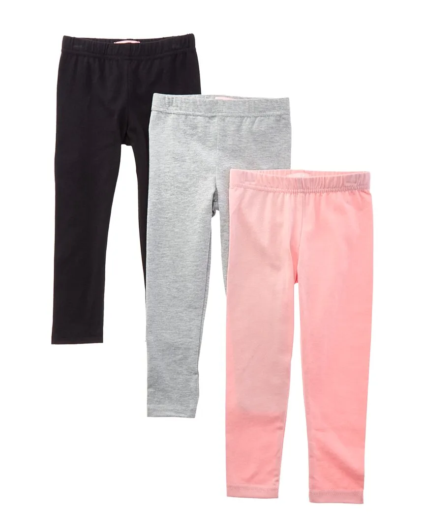 3Pk Powder Pink Legging by Freestyle
