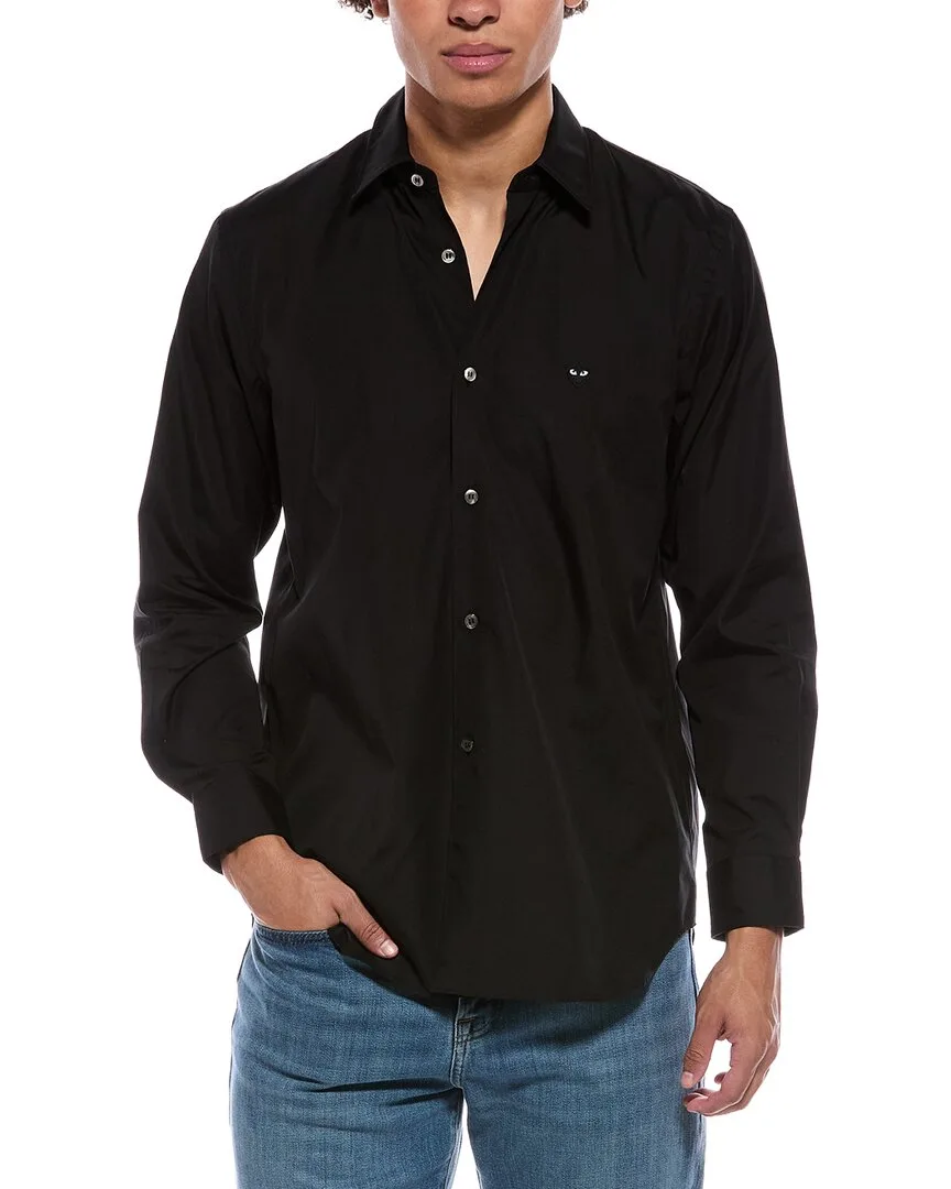 Tiny Black Heart Shirt by Comme Des Garcons Play
