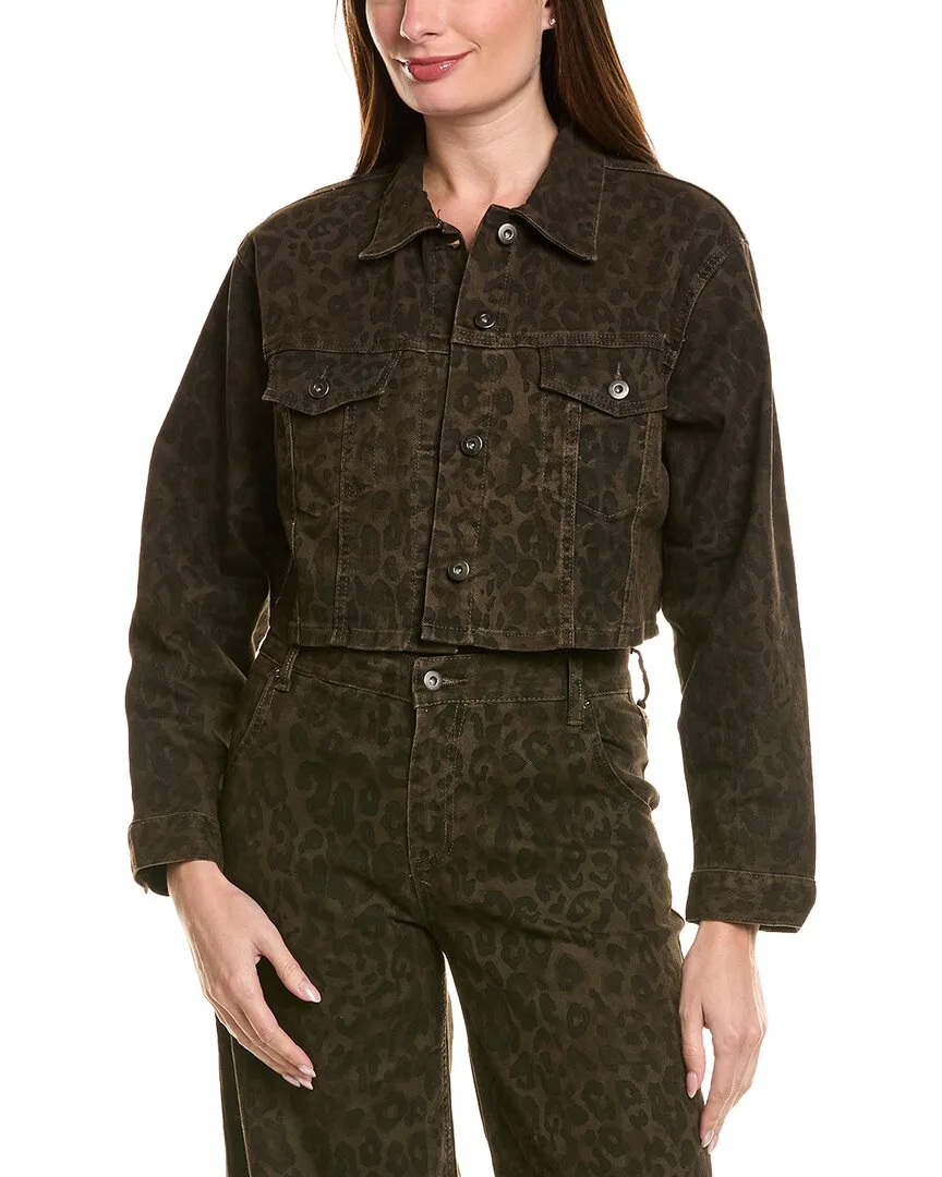 Stretch Denim Crop Jacket by Vintage Havana