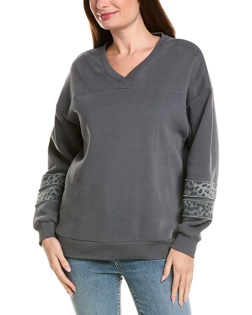 Fleece V Neck Top by Vintage Havana